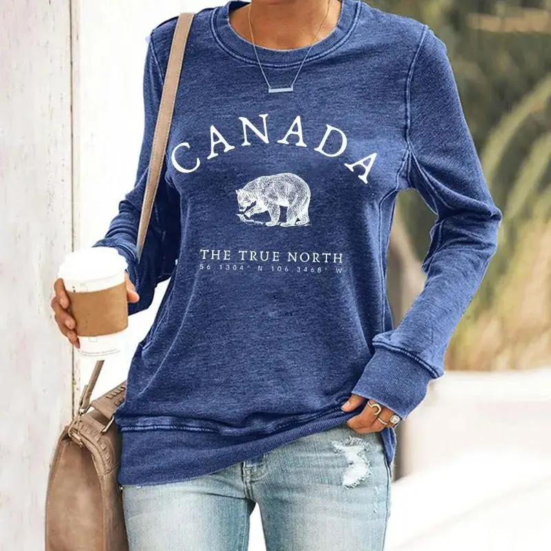Canadian Bear The True North Crew Neck Sweatshirt