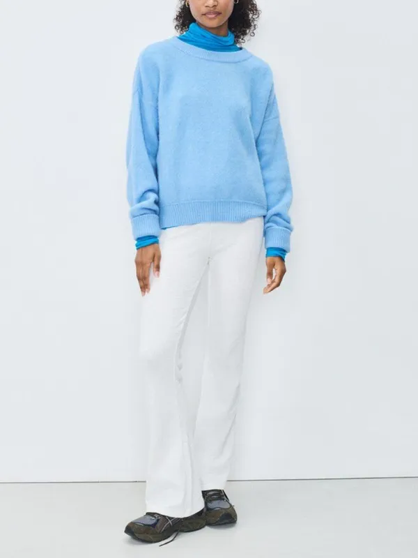 Soft Knit Relaxed Jumper Sweater