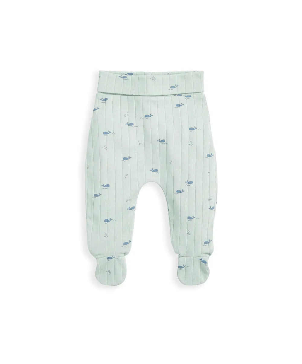 Whale Outfit Set (3 Piece) - Green
