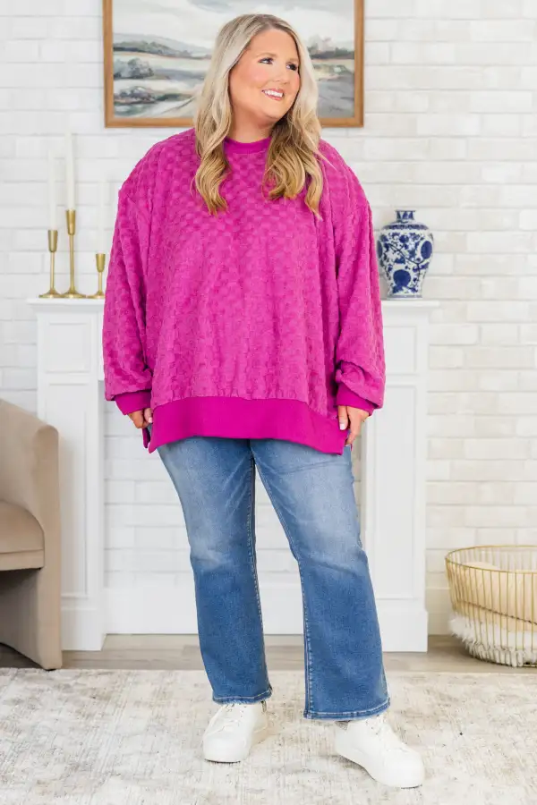 Pursuit Of Joy Sweater, Purple