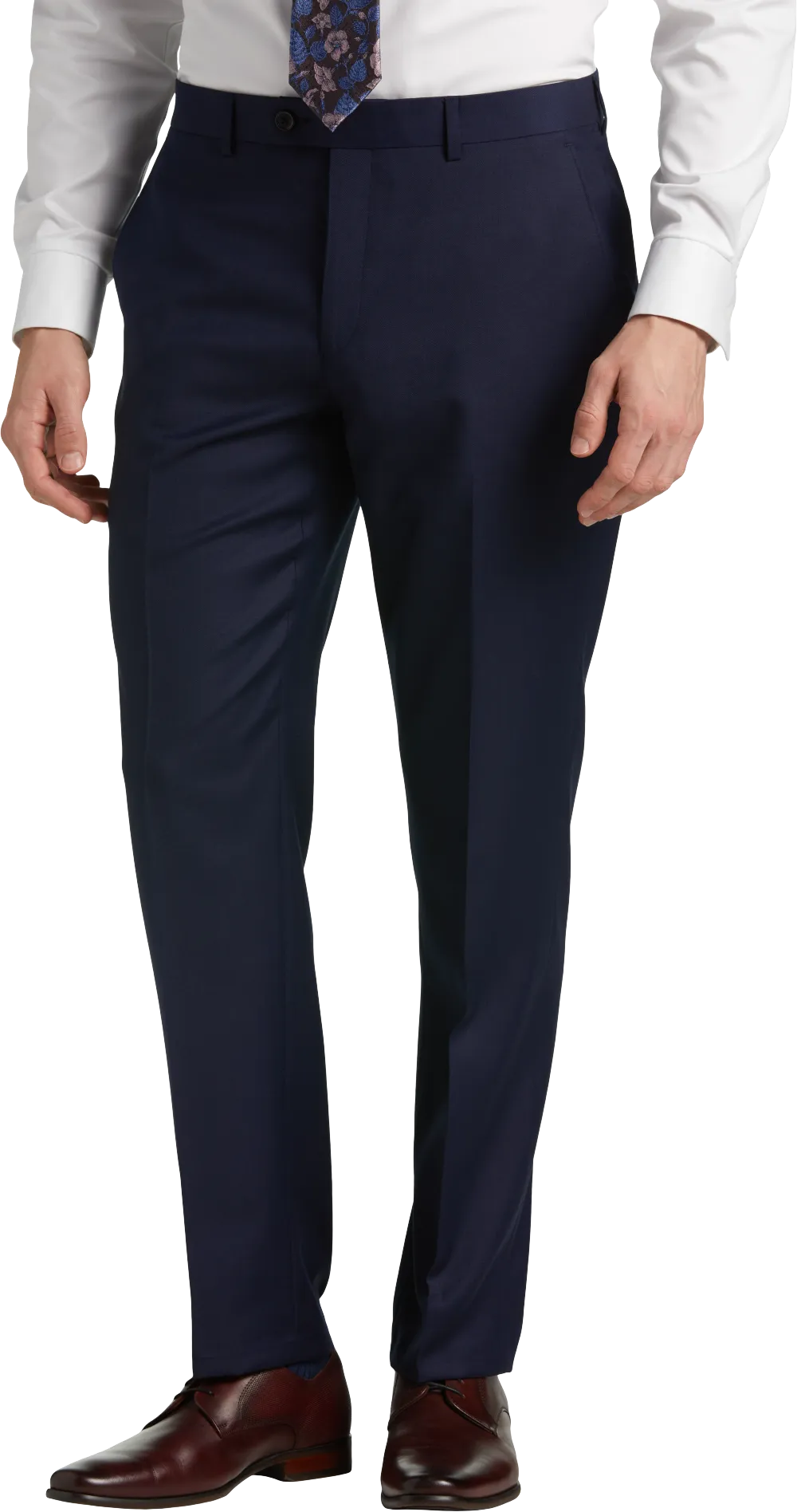 Joseph Abboud Classic Fit Wool Blend Suit Pants