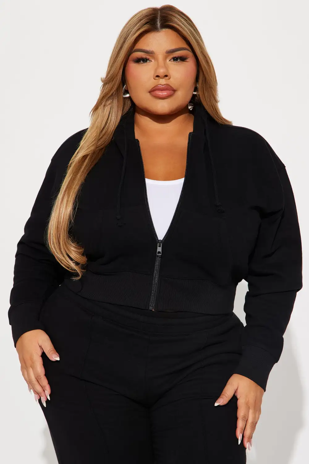 Stayin' In Sweatsuit - Black