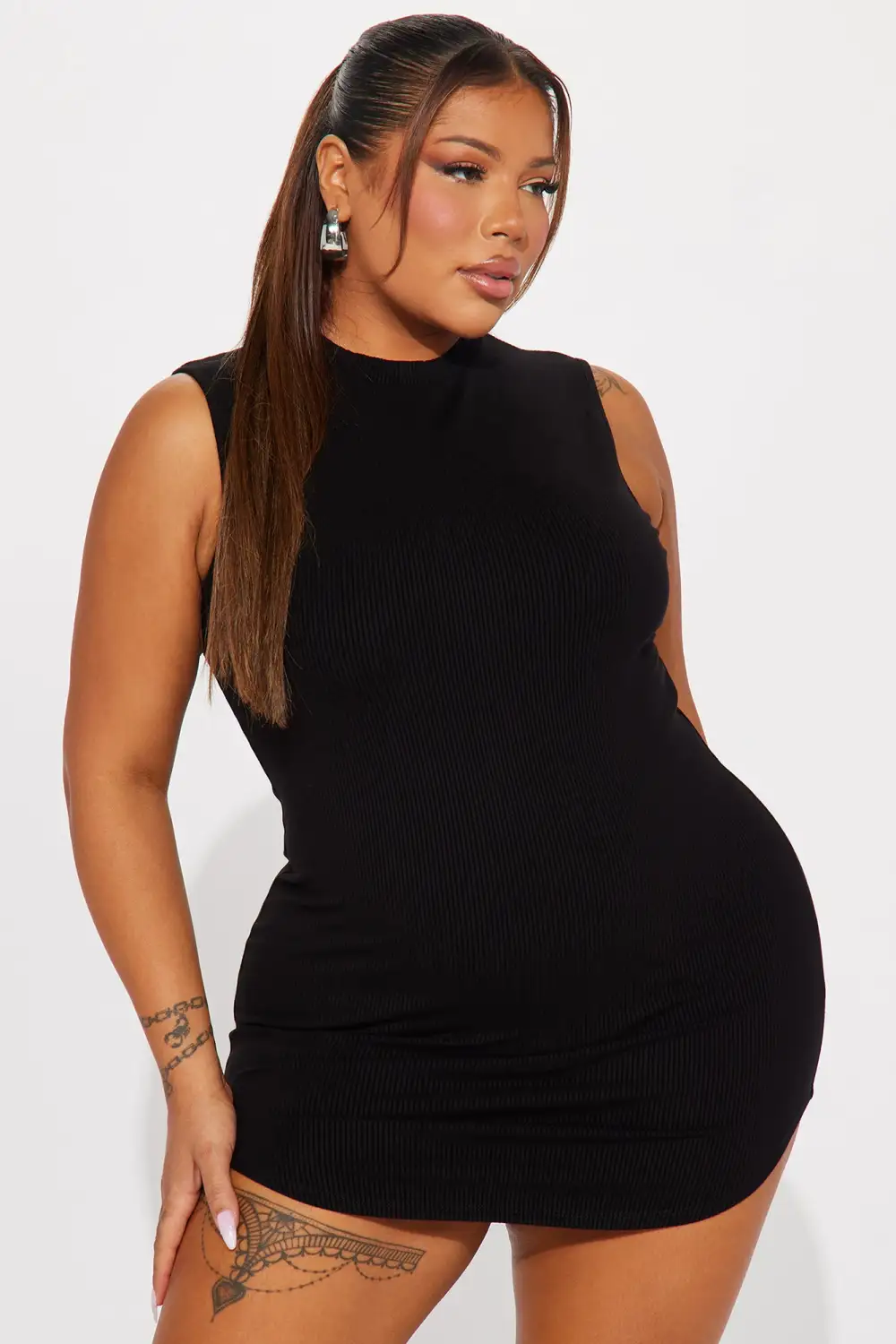 Maddison Snatched Dress - Black