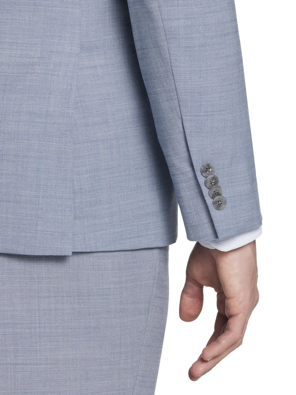 JOE Joseph Abboud Slim Fit Linen Blend Suit Vest