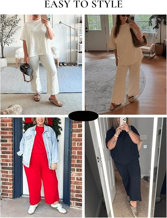 Women's 2 Piece Outfits Lounge Set