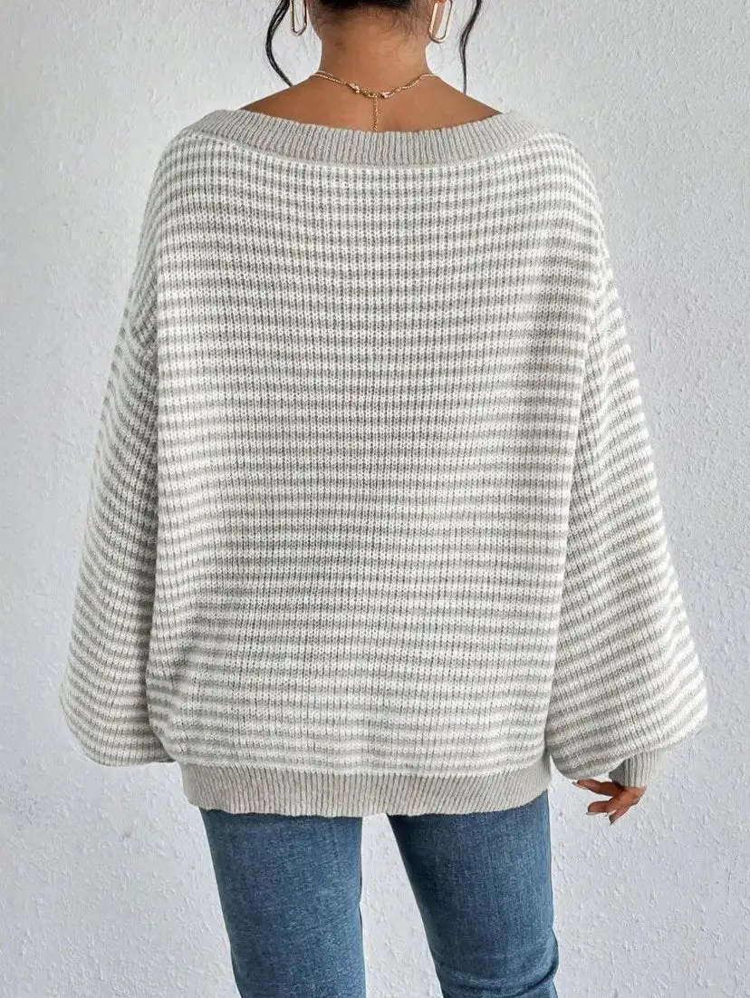 Autumn Striped Sweater