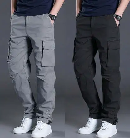 MEN SUMMER CARGO TROUSERS (PACK 2)