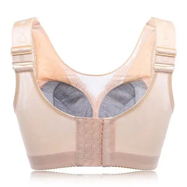 Embroidery Wireless Full Busted Anti Sagging Cami Bras