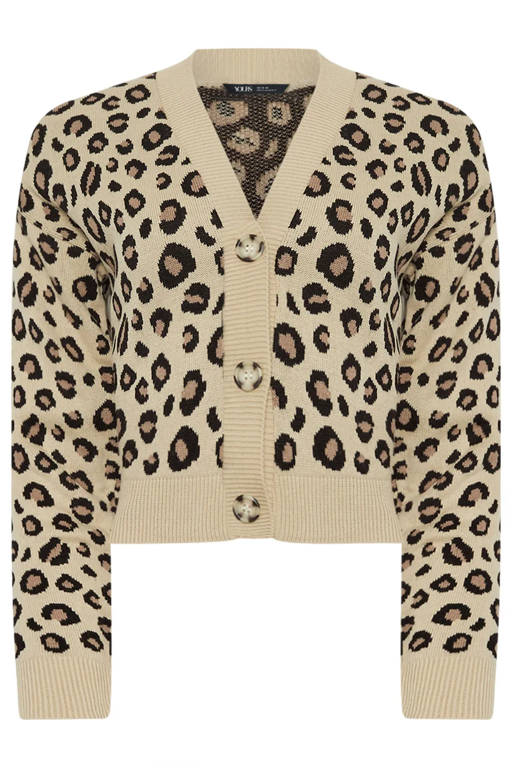 LIMITED COLLECTION Curve Burgundy Red Fairisle Knitted Cardigan