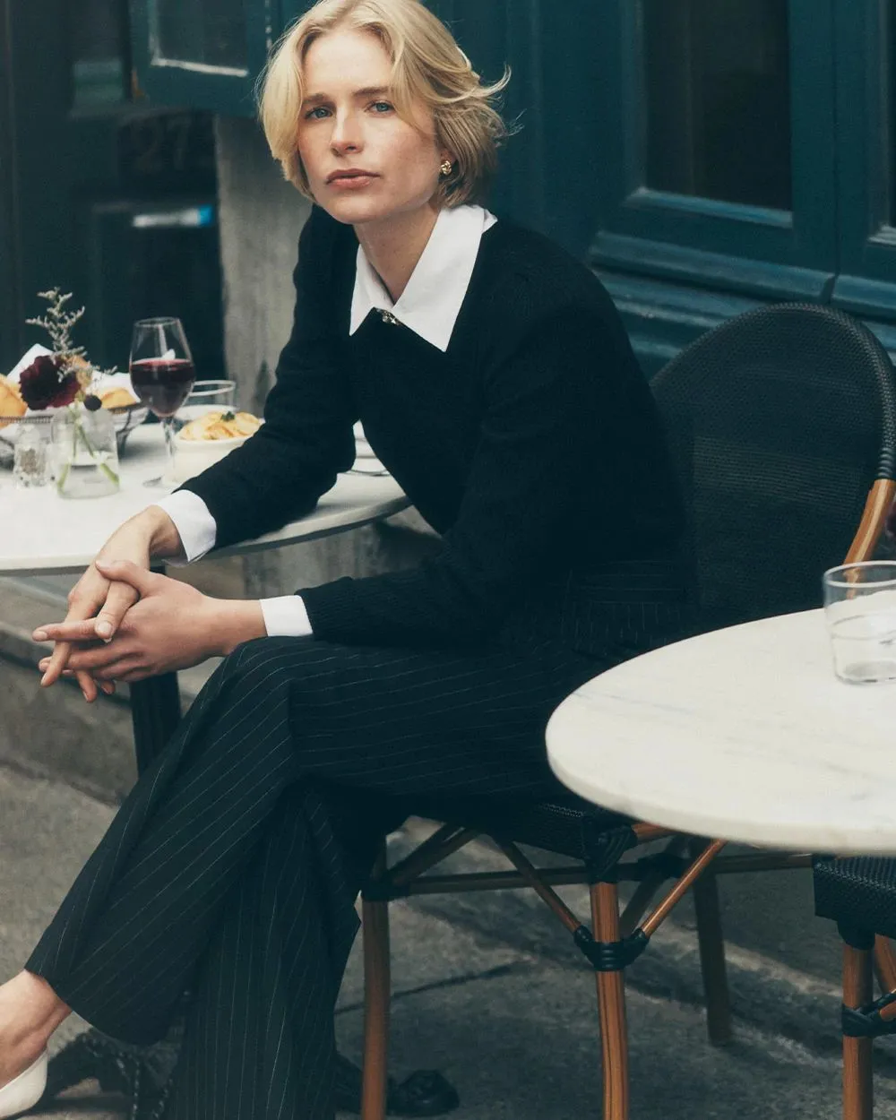 Cashmere Blend Crewneck Sweater