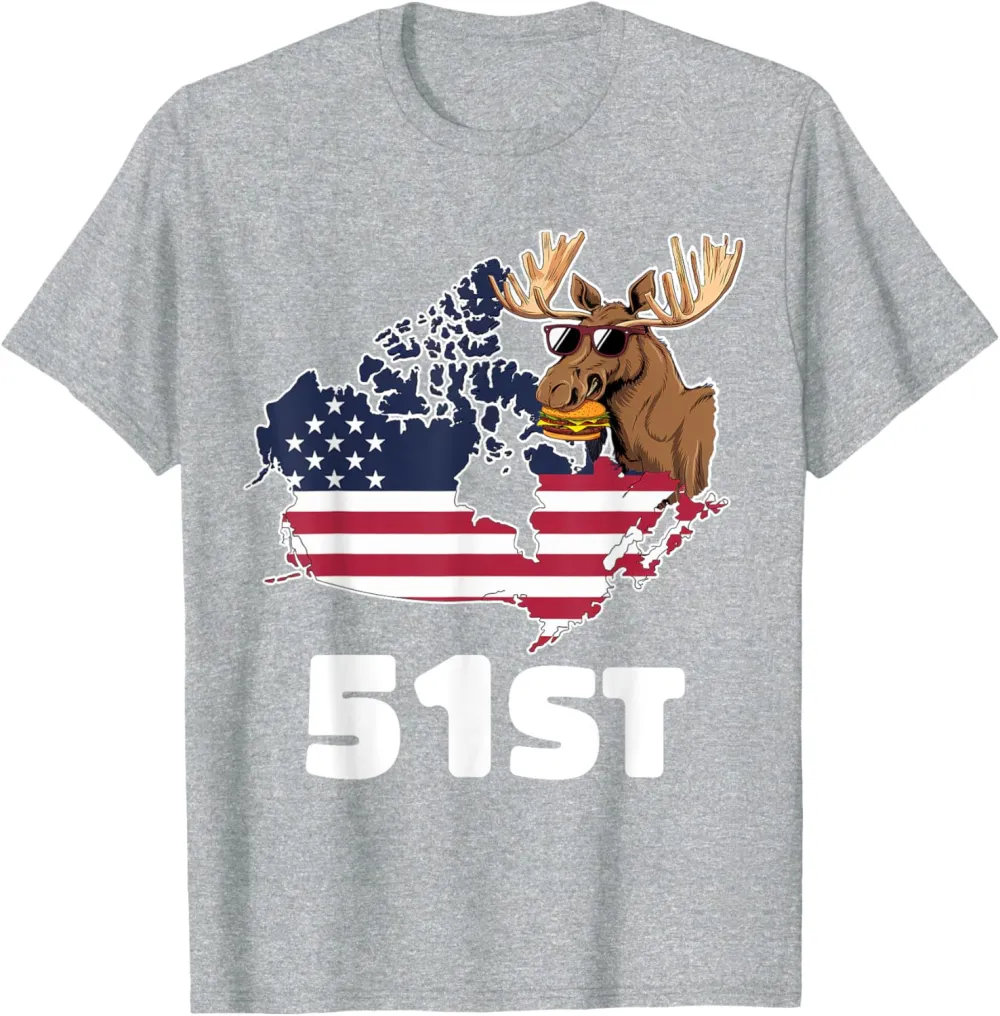 Canada 51st US state - Funny United States Buying Canada T-Shirt