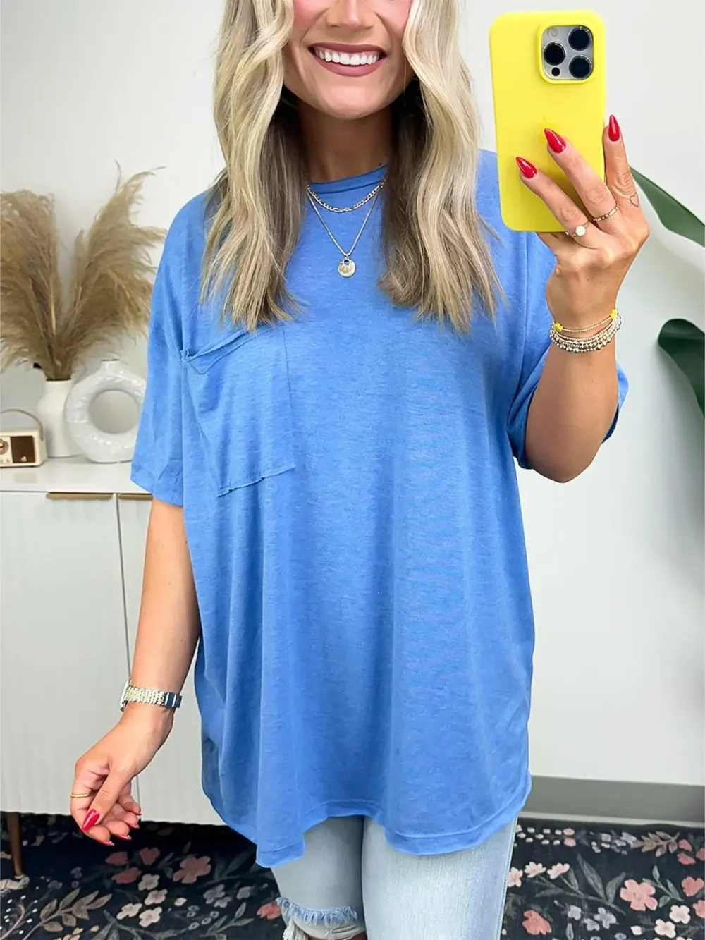 Women'S Raw Edge Boxy Tee