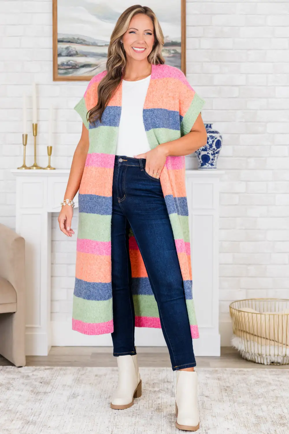 Call It A Hunch Cardigan, Multi