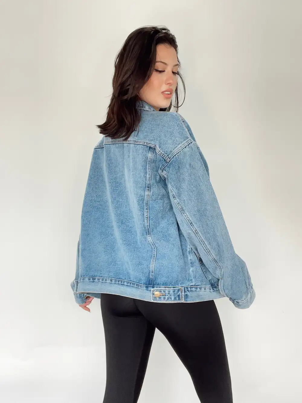 Denim Oversized Claudia Jacket