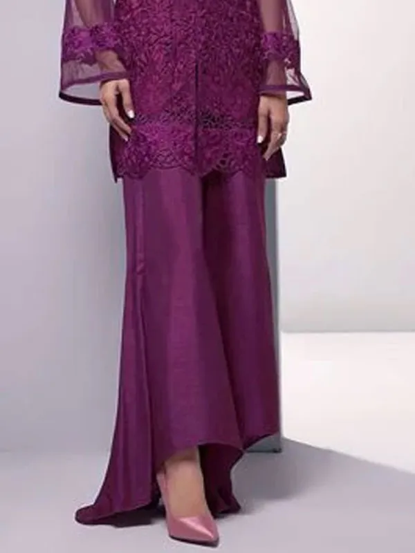 Lace mesh temperament shirt top ladies suit