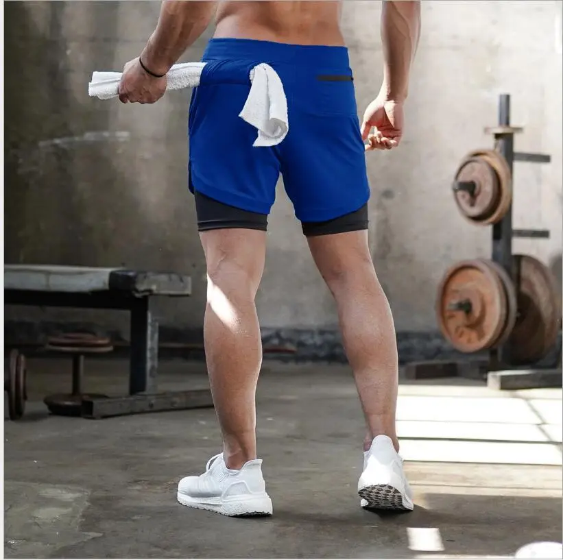 Quick-drying shorts mesh straight five-point pants fitness sweatpants