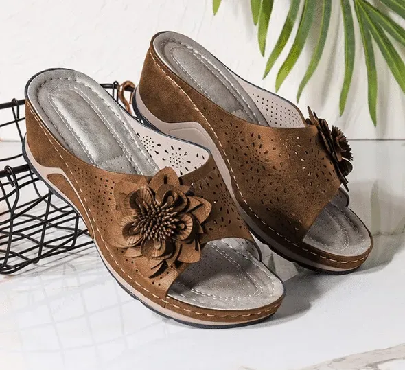 Leather Soft Footbed Orthopedic Arch-Support Shoes
