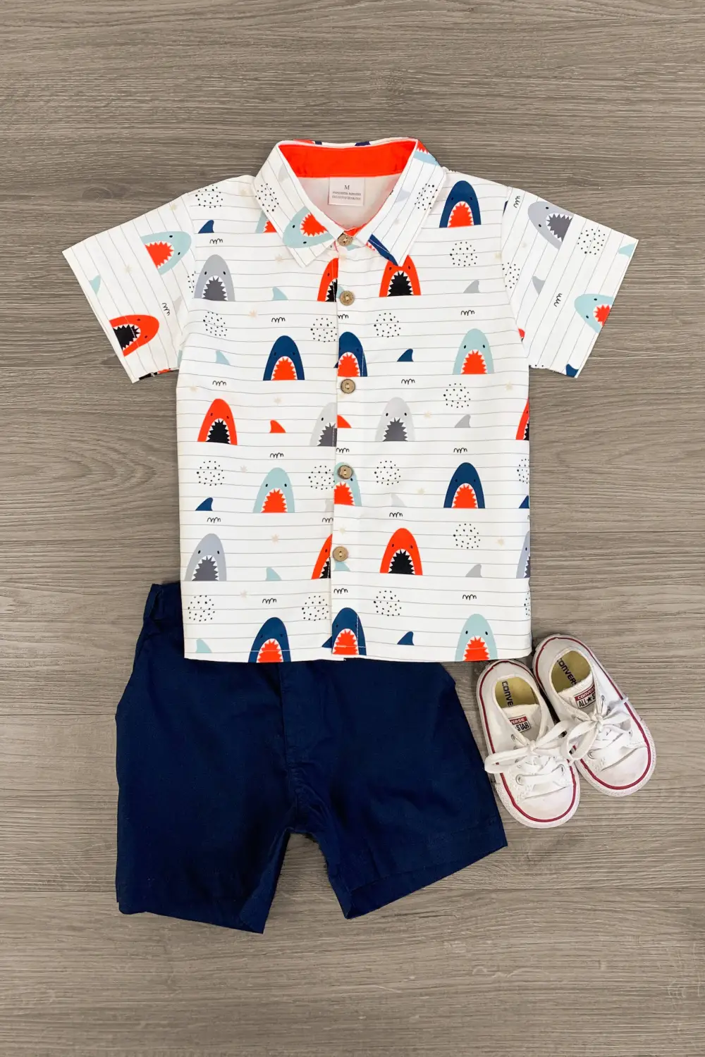 White Shark Short Set