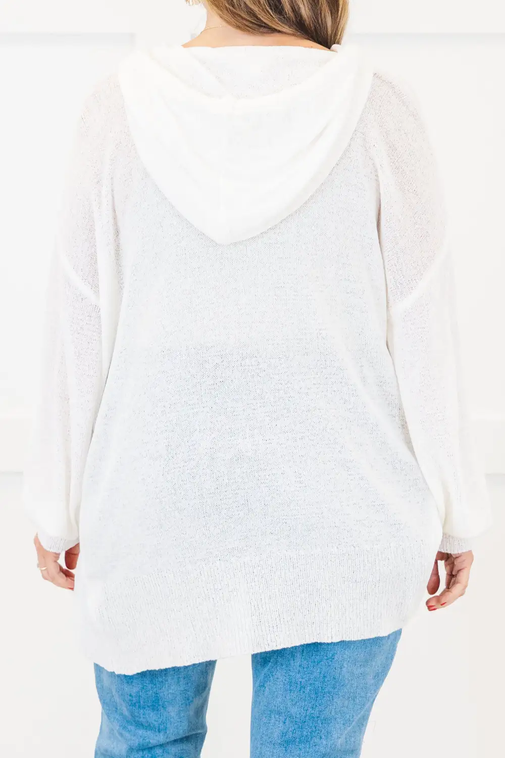 Chill With Me Cardigan, White