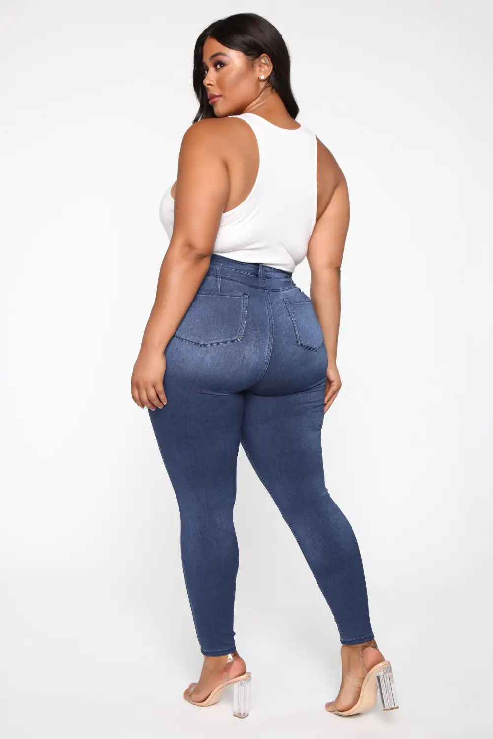 Eva Super Soft Curvy Skinny Jean - Medium Wash