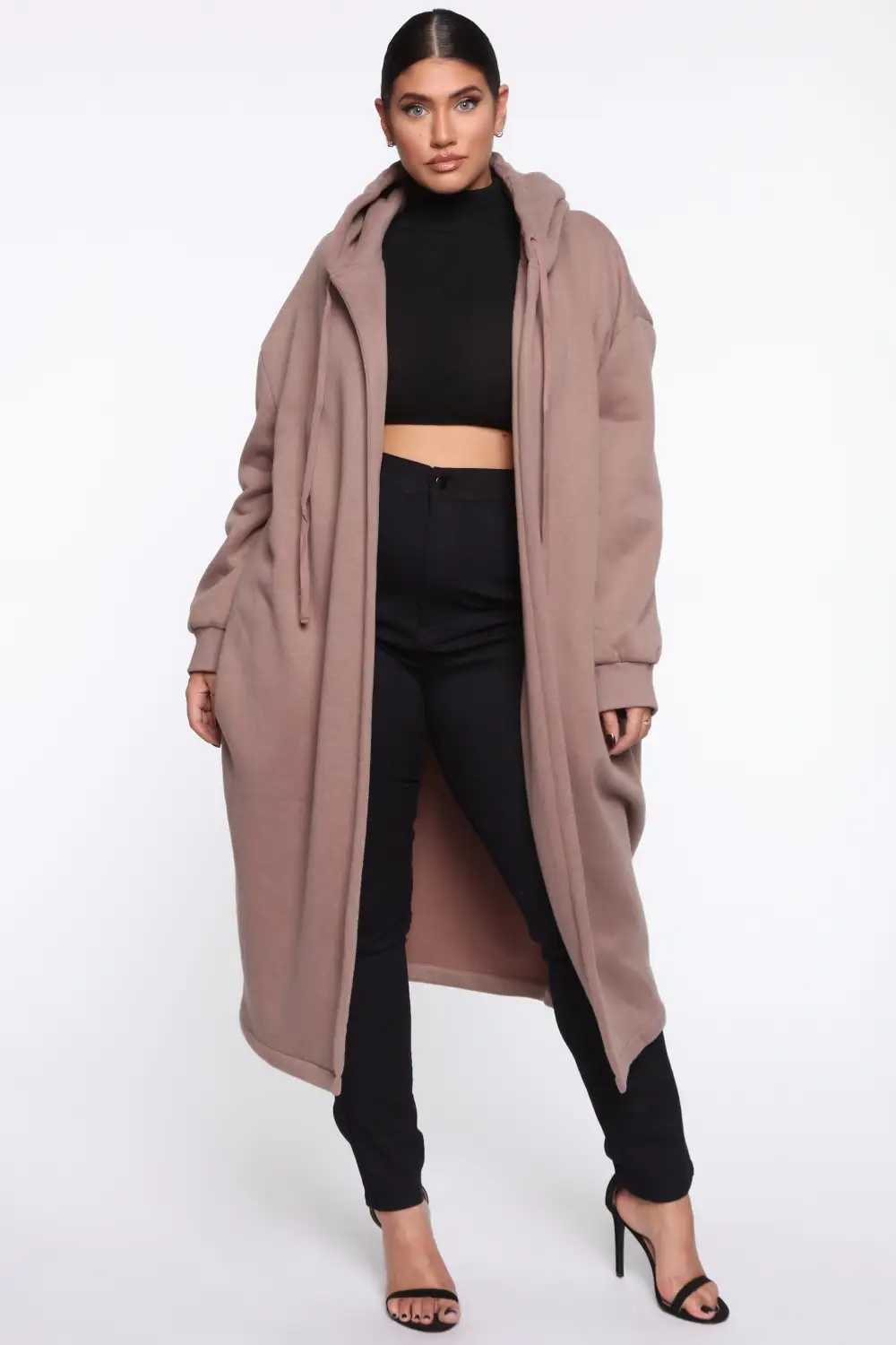 Sky Walker Long Jacket - Mocha
