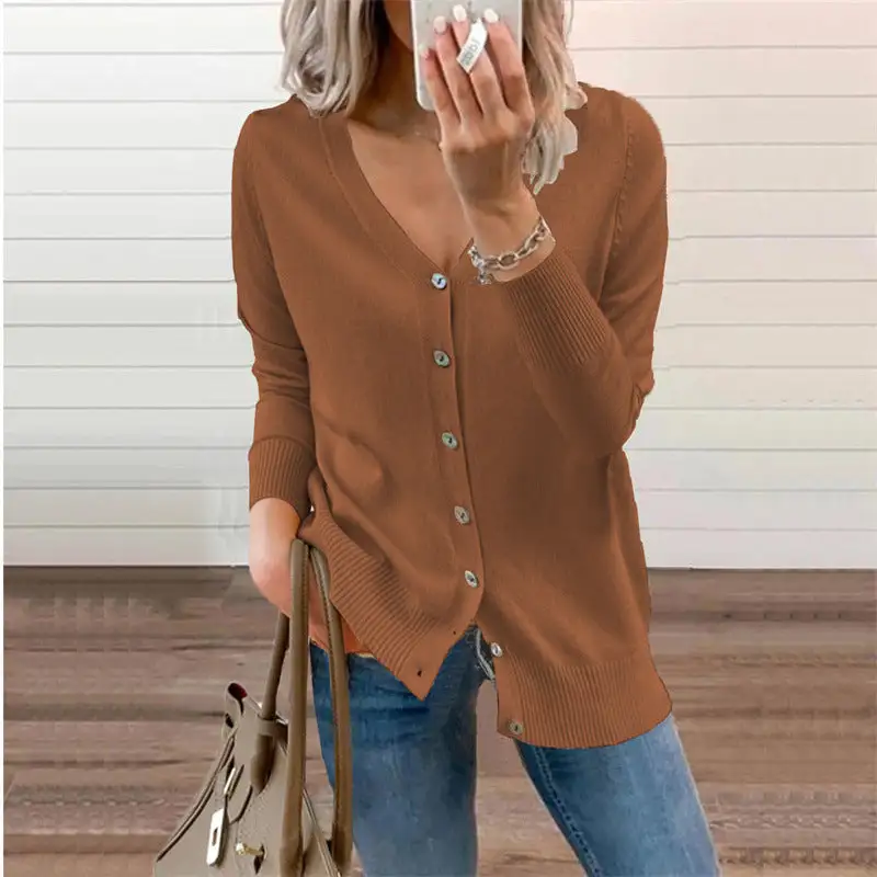 button sweater sweater cardigan coat