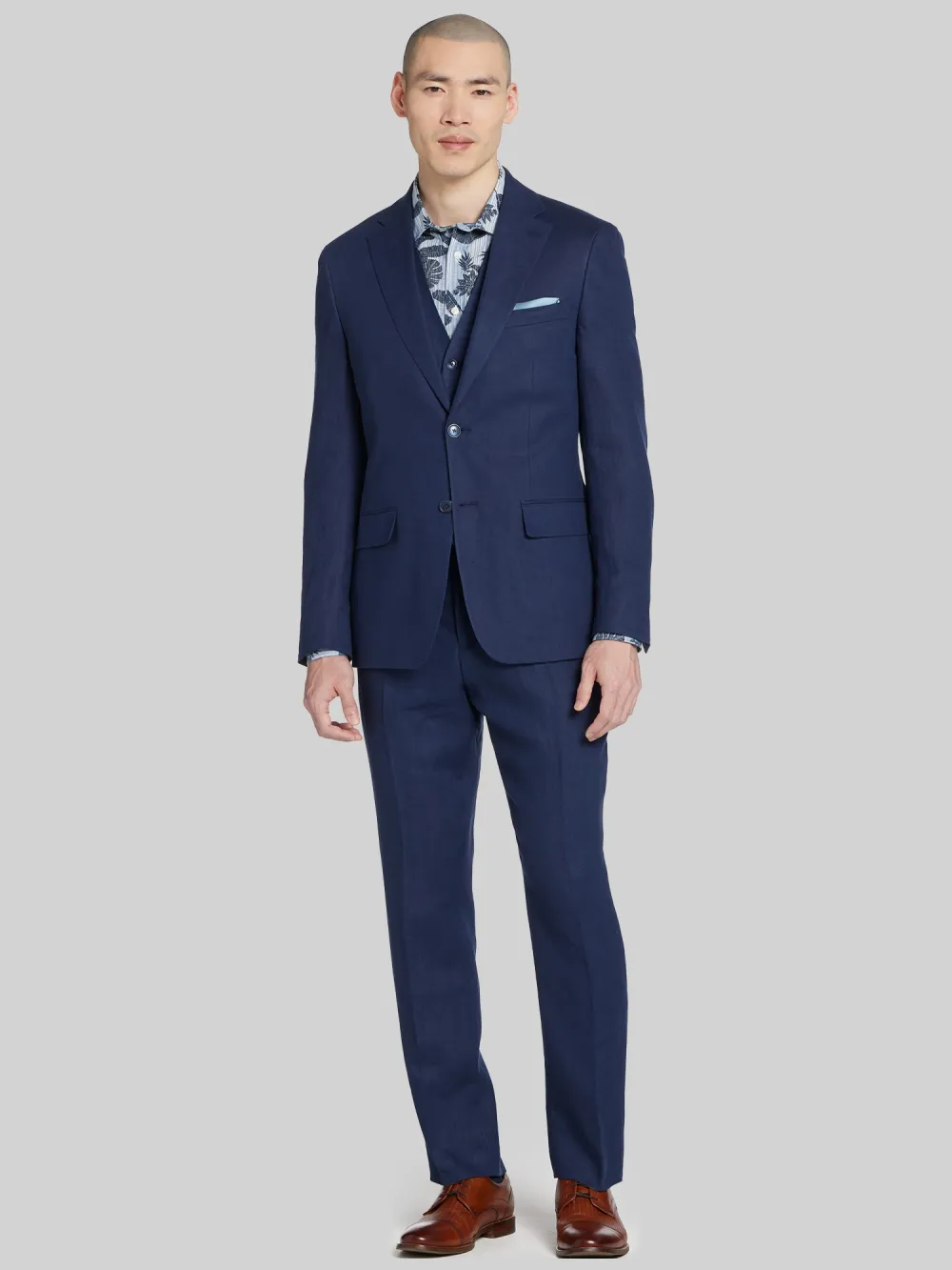Tommy Hilfiger Modern Fit Linen Suit Jacket