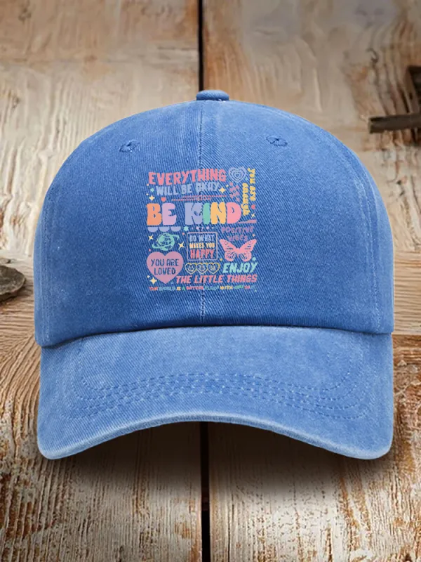 Everything Will Be Okay Baseball Cap