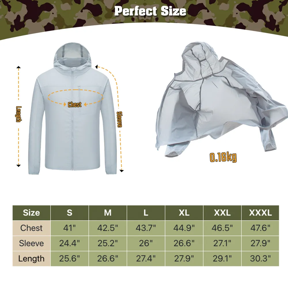 Explorer-2 Hooded Sunscreen Tactical Shirt | Waterproof | Lightweight