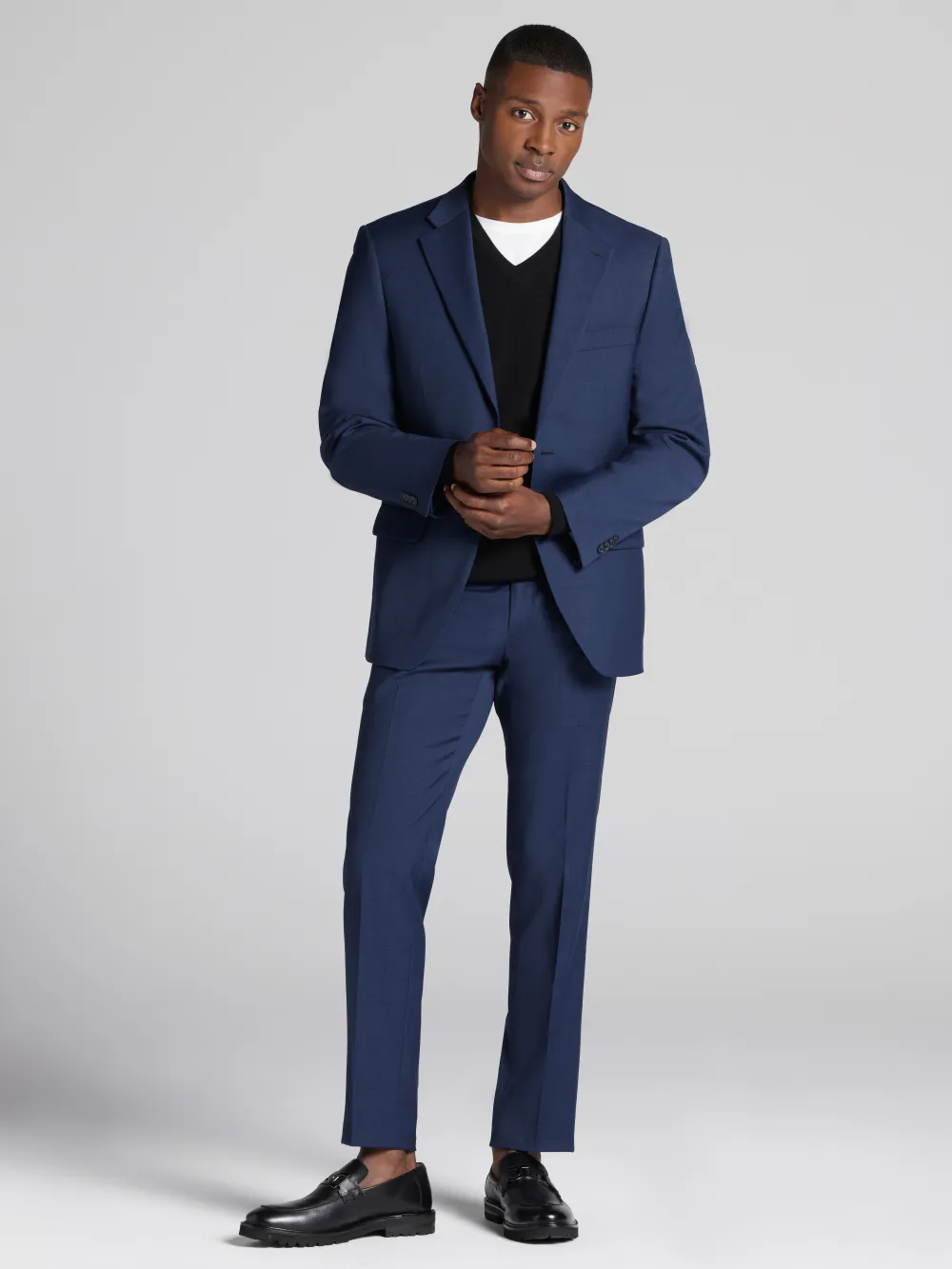 Tommy Hilfiger Modern Fit Wool Blend Suit Jacket