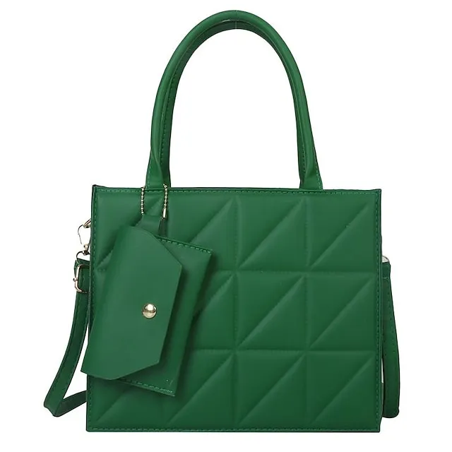 Women's Handbag Crossbody Bag PU Leather Daily Durable Black White Blue