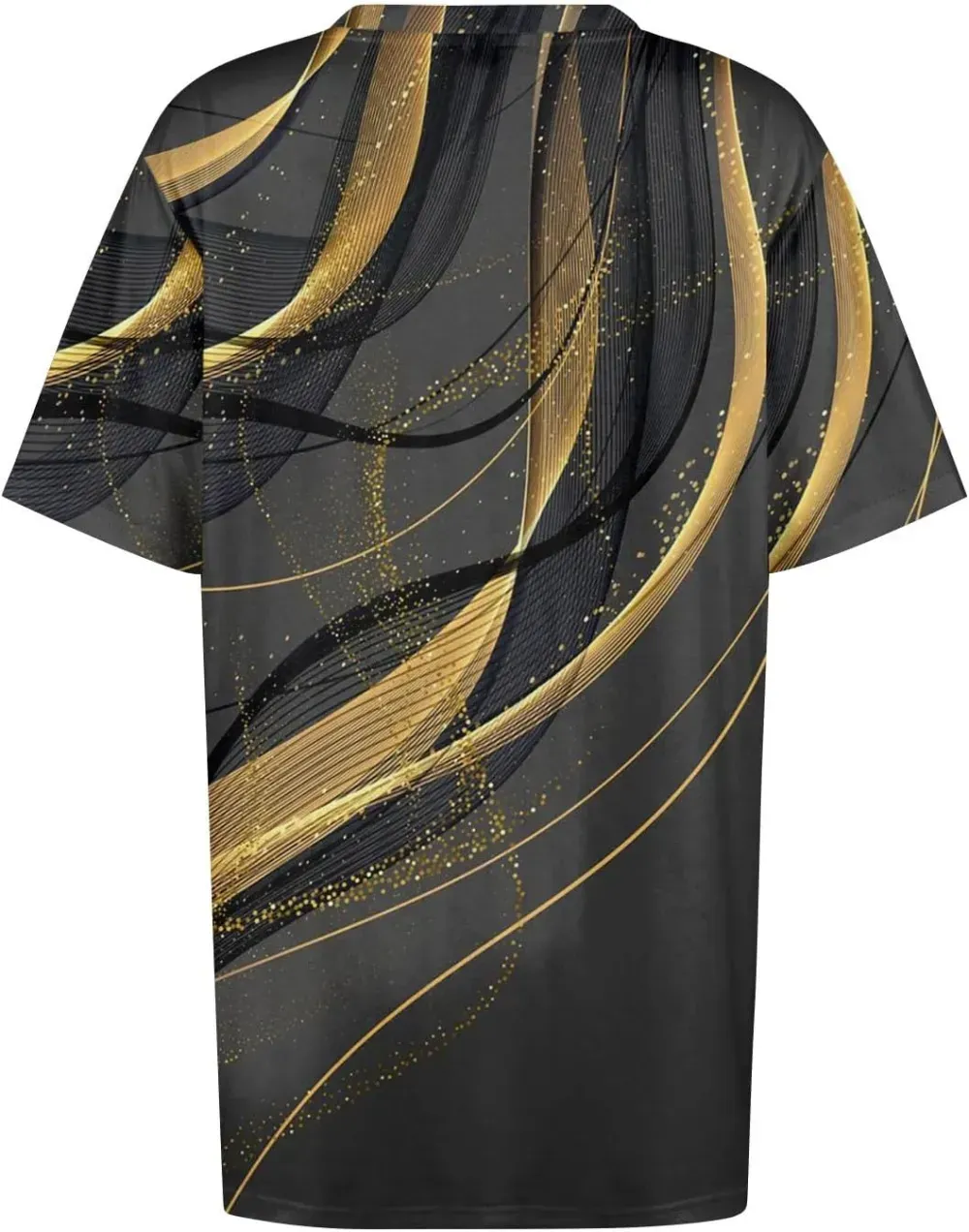 Plus Size Tops for Women Dressy Short Sleeve V Neck Shirts for Women Summer Tops for Women 2024 Floral Print Top