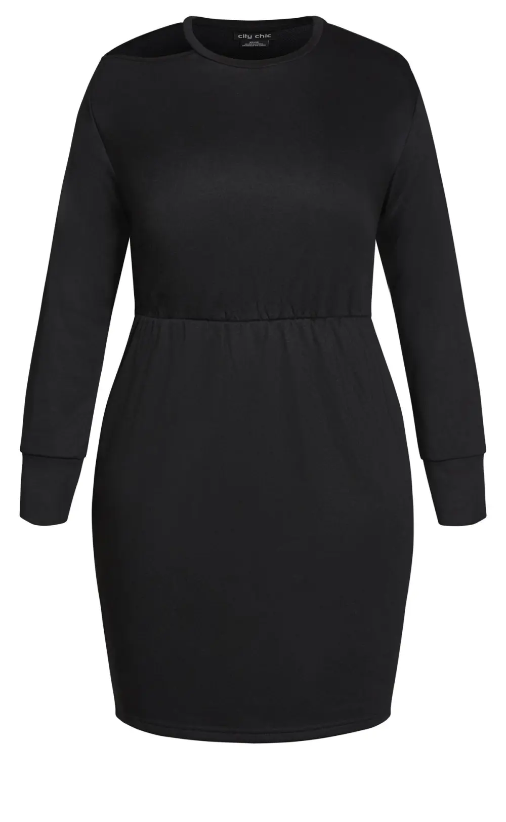 Evans Black Cut Out Detail Pocket Dress