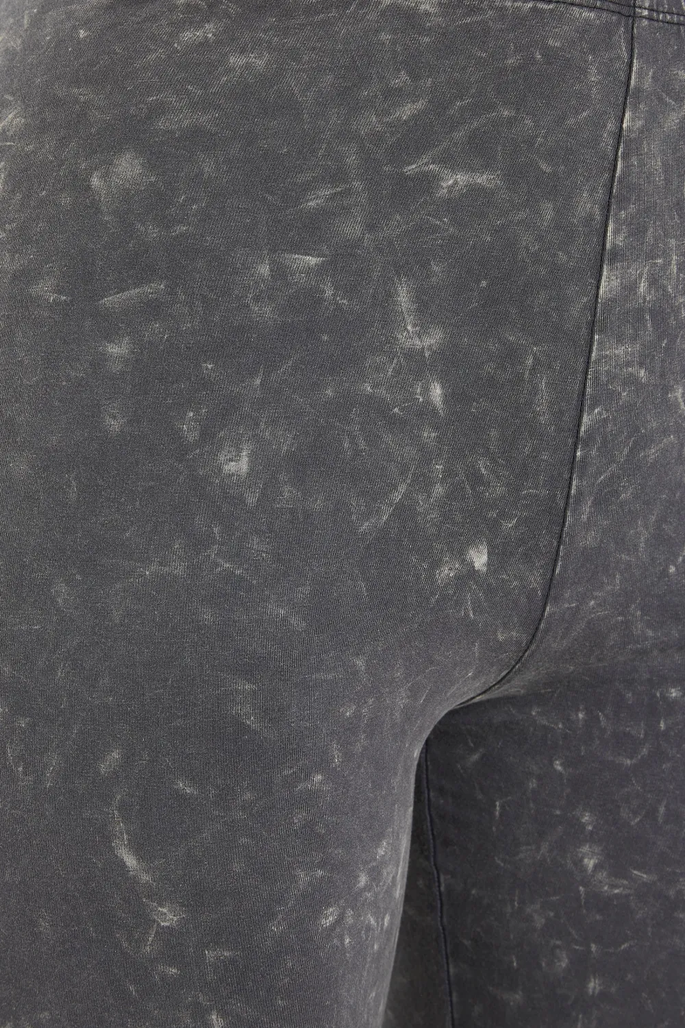 YOURS Curve Blue Acid Wash Stretch Leggings