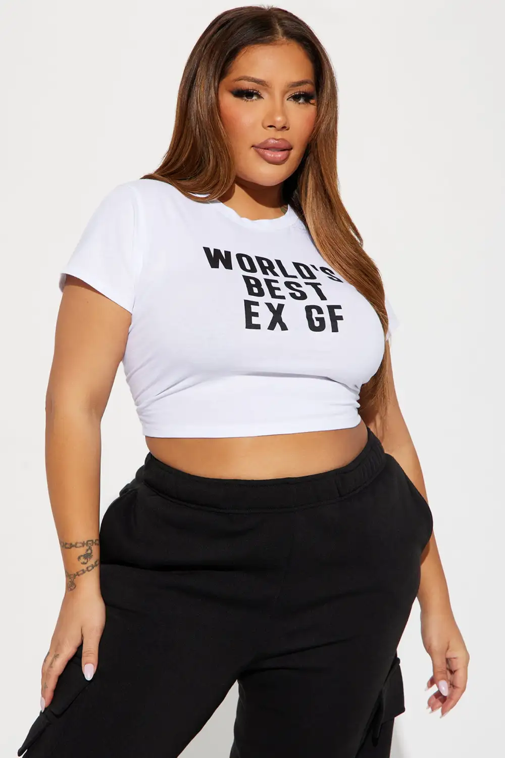 World's Best Ex GF Tee - White