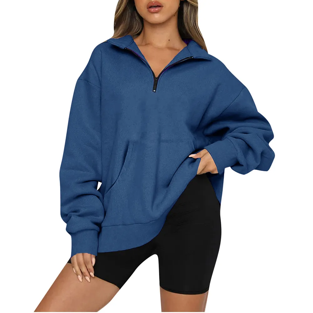 Loose Patchwork Sweatshirt