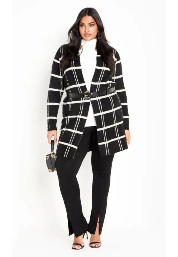 Emily Check Coatigan