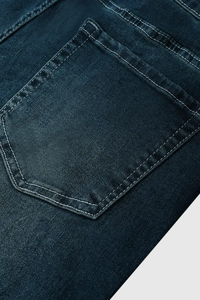 Button Up Roll Hem Low Waist Straight Leg Jeans