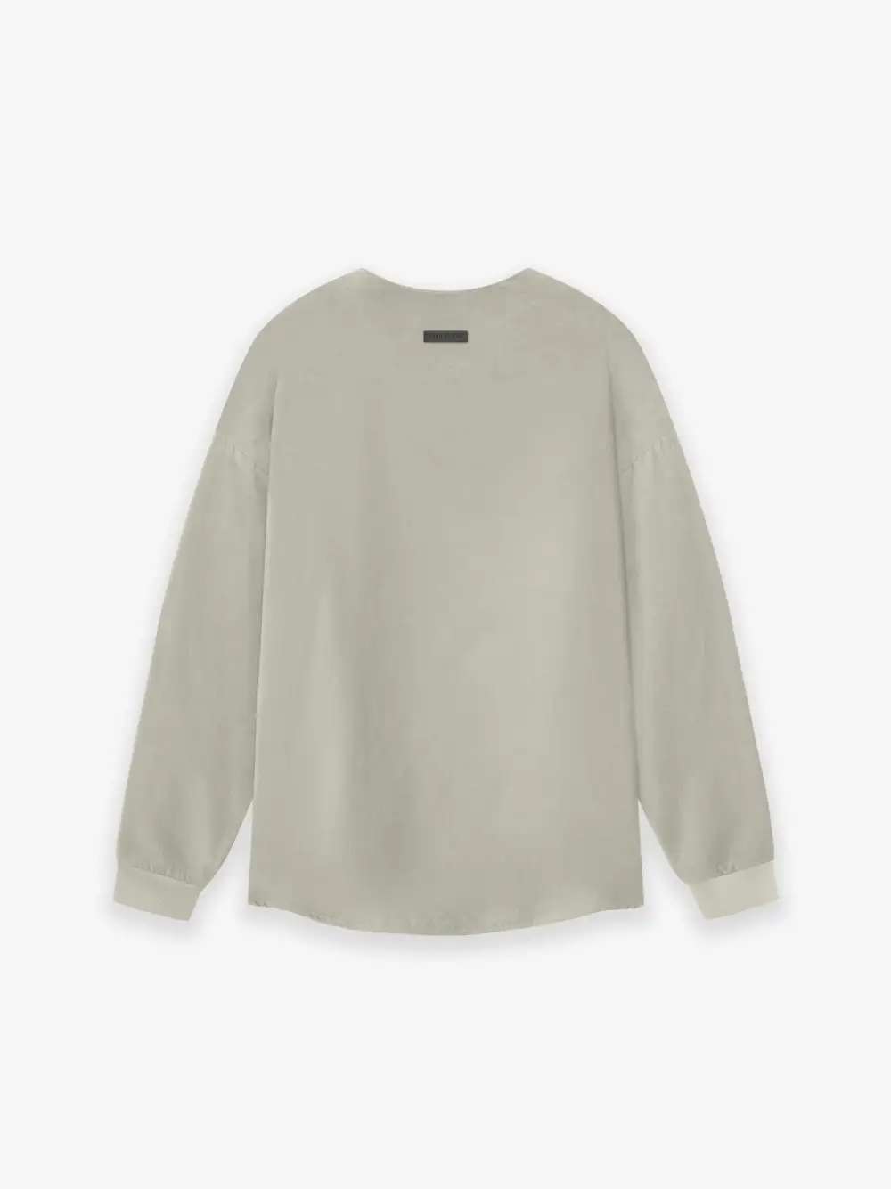 Corduroy Straight Neck LS Top