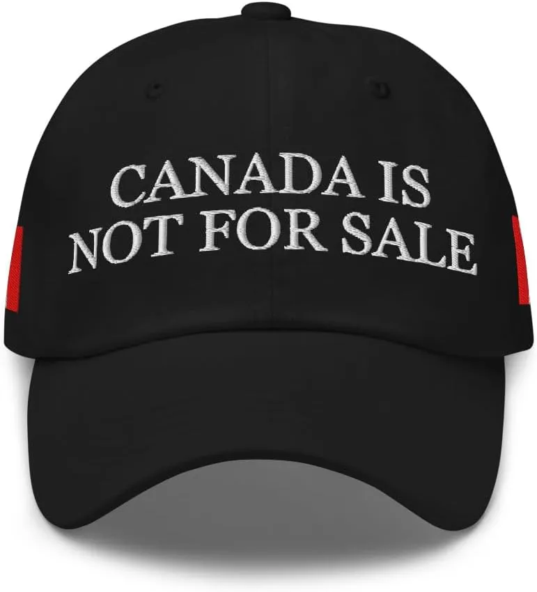 Canada Is Not For Sale Hat (Embroidered Dad Hat)