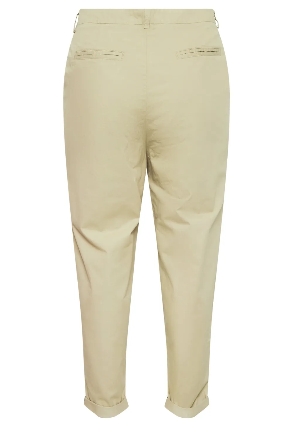 YOURS Curve Dark Blue Straight Leg Chino Trousers