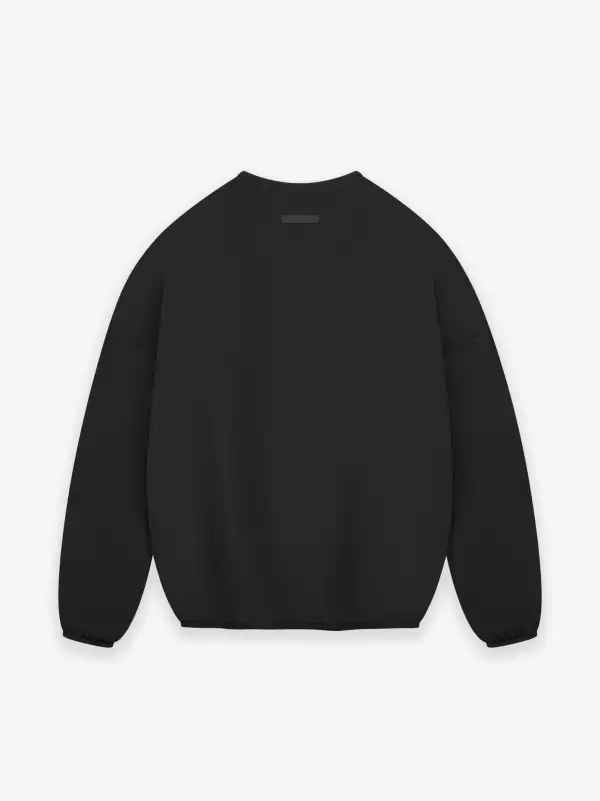 Suede Fleece Crewneck