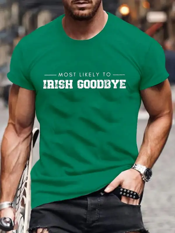 Men's St. Patrick's Day Print T-Shirt