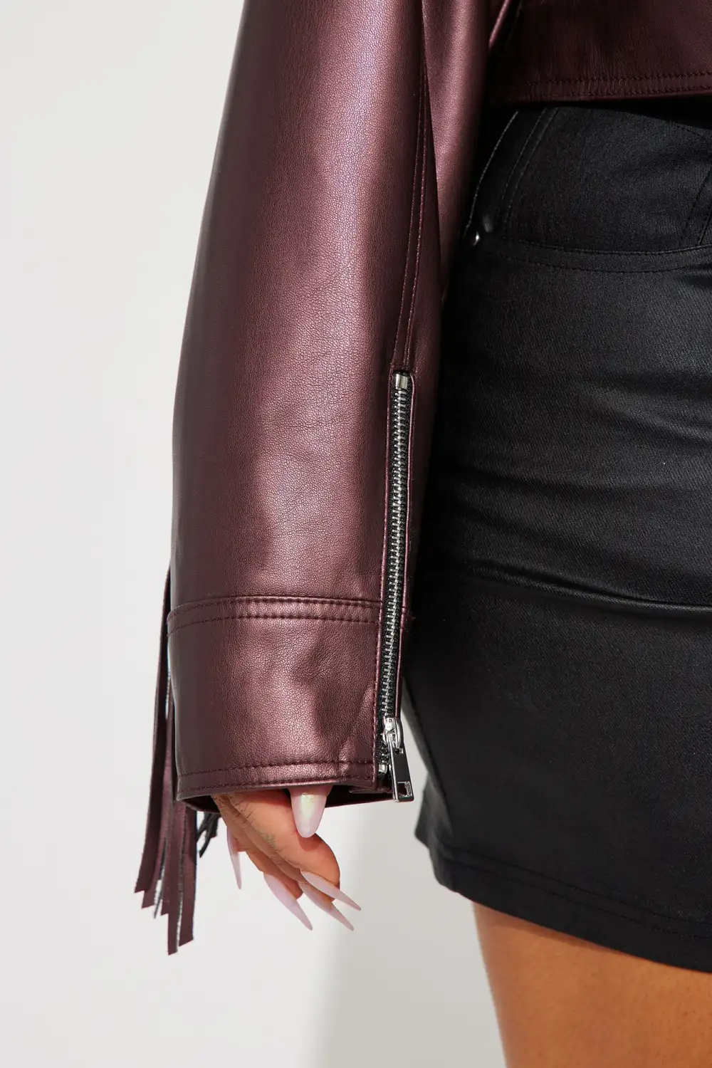 Swing My Way Jacket - Plum