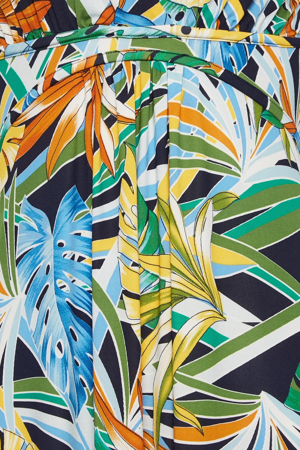 LTS Tall Black Floral Print V-Neck Sleeveless Maxi Dress