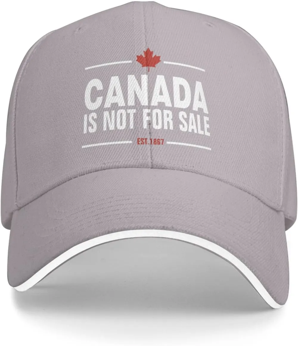 Canada is Not for Sale Hat Adjustable Fashion Hats Polo Trucker Caps for Dad Golf