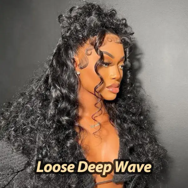 Crazy Sale | Invisi-Strap Snug Fit #1 Jet Black 360 Lace Frontal Human Hair Wig No Code Needed