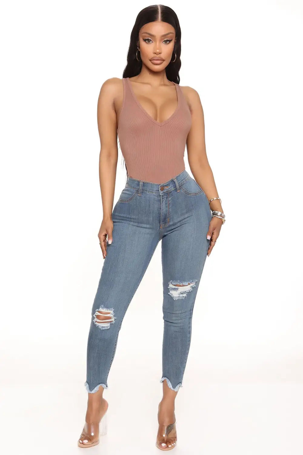 Well Played Jeans - Medium Blue Wash