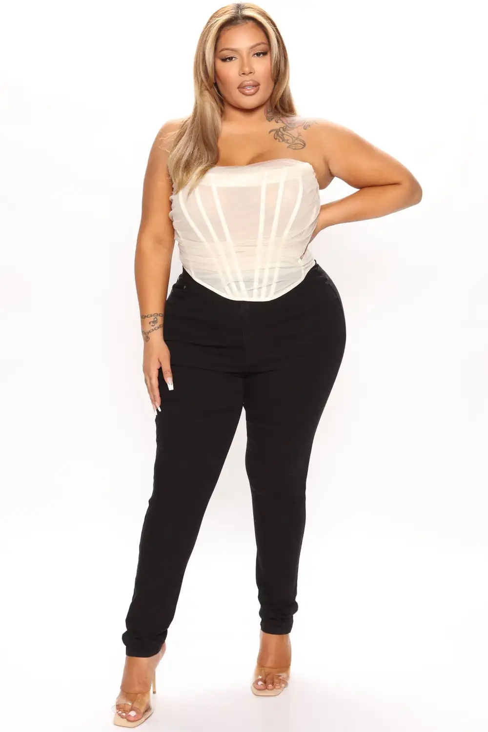 Enchanted Corset Top - Cream