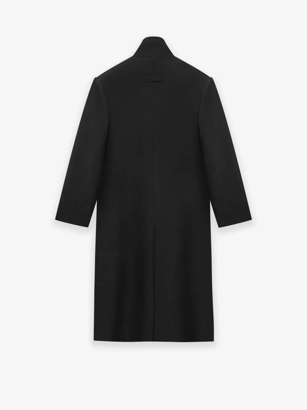 Double Wool Stand Collar Overcoat